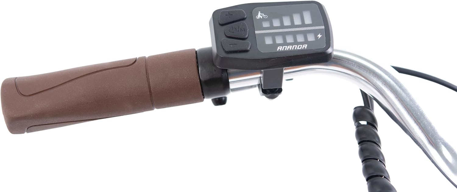 F.LLI SCHIANO E-VILLE 28" E-Bike, Bicicletta Elettrica da CittÃ  con Motore 250W e Batteria 36V 10.4Ah, display LED, n