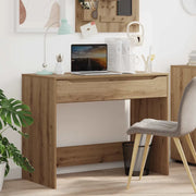 Scrivania con cassetto Rovere Artigianale 100 x 50 x 78 cm