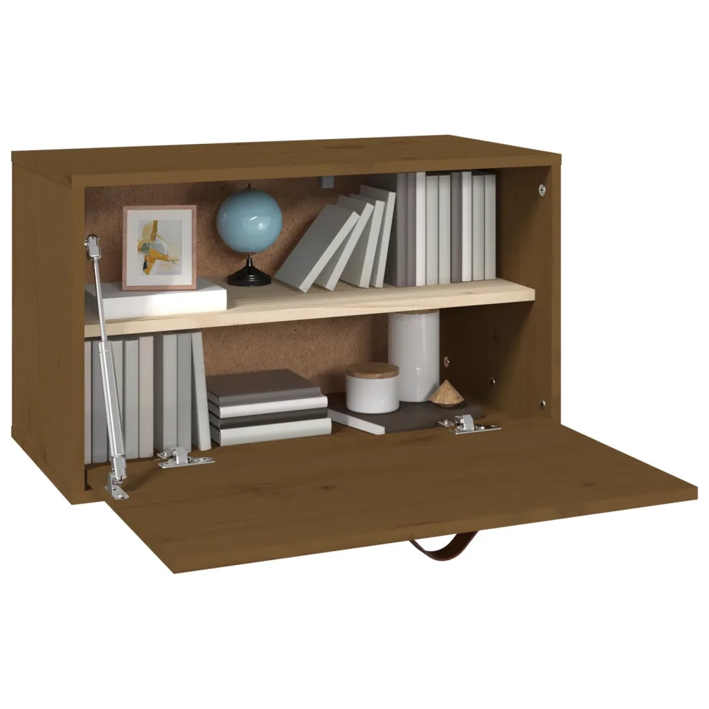 Pensile Marrone Miele 60x30x35 cm in Legno Massello di Pino cod mxl 32743