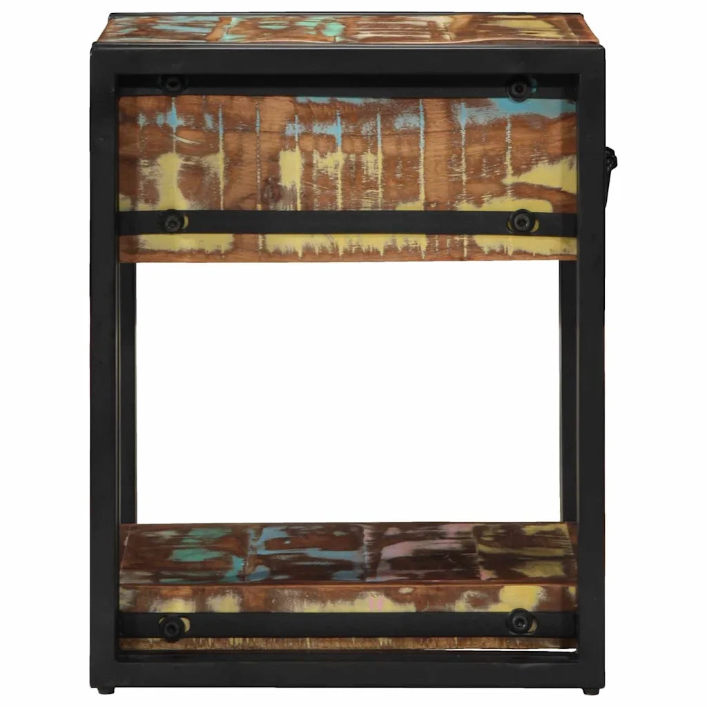 Armadio da Notte con cassetto 2 pcs Multicolore 40 x 40 x 50 cm 4016703