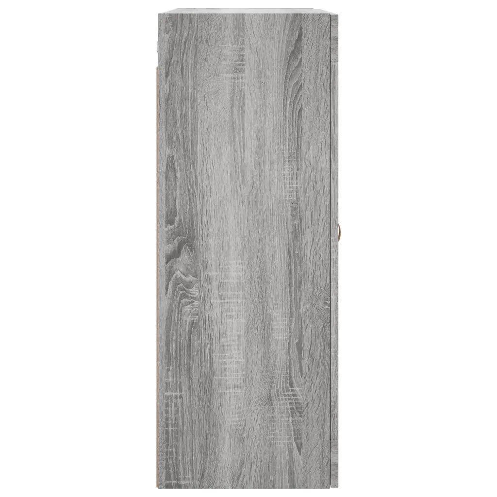 Mobile a Parete Grigio Sonoma 69,5x34x90 cm 828458