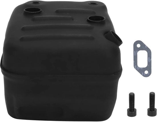Set di scarico per catena - Accessorio per catena motocicletta - Adatto per Husqvarna 357XP/359/EPA 355 - Installazione facile - Materiale in acciaio - Peso 275 g - Parte di ricambio per catena motocicletta
