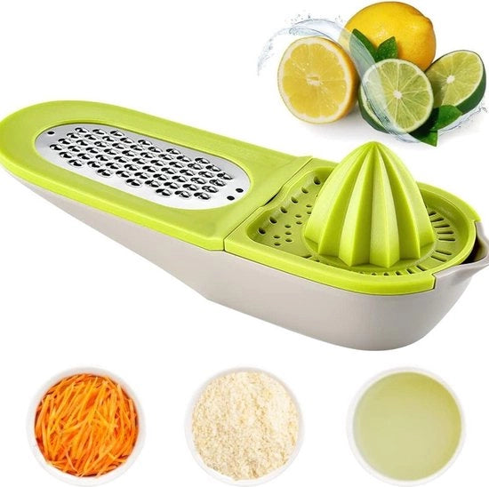 Sapaplastico multifunzionale sapper manuale per frutta e formaggio con contenitore per verdure e aglio.