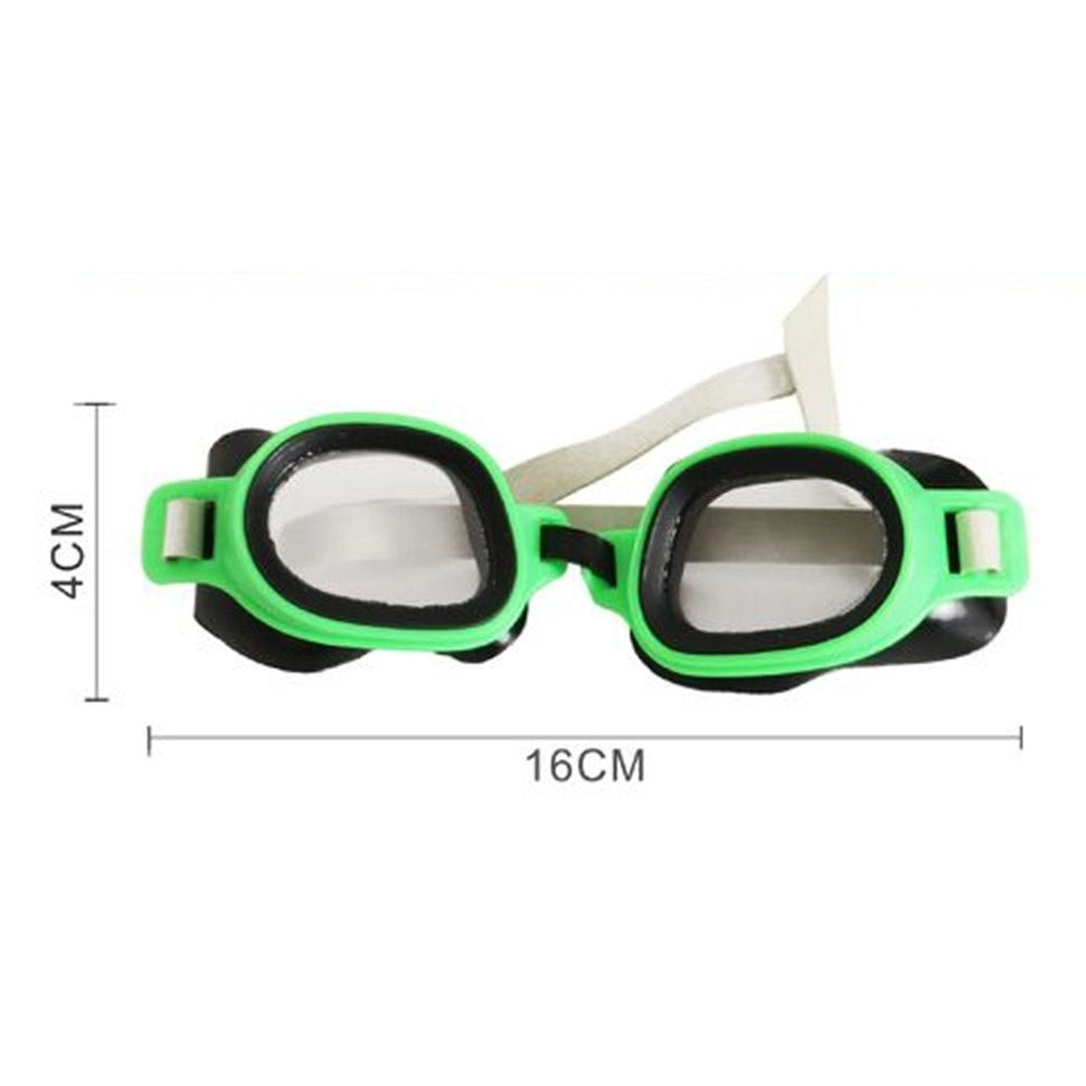 Trade Shop - Occhialini Da Nuoto Per Bambini Adulti Unisex Piscina Colorati 7+ Anni 16x4cm 605418 -