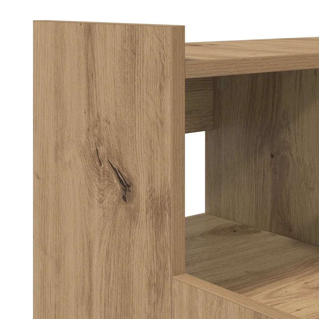 vidaXL Scrivania rovere artigianale 97 x 45 x 90 cm Legno multistrato