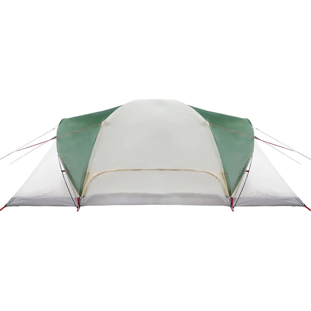 vidaXL Tenda da Campeggio a Cupola per 6 Persone Verde Impermeabile