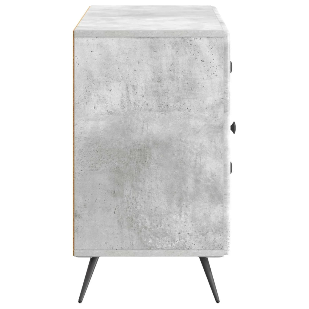 Credenza Grigio Cemento 89 x 34,5 x 60 cm Legno ingegnerizzato