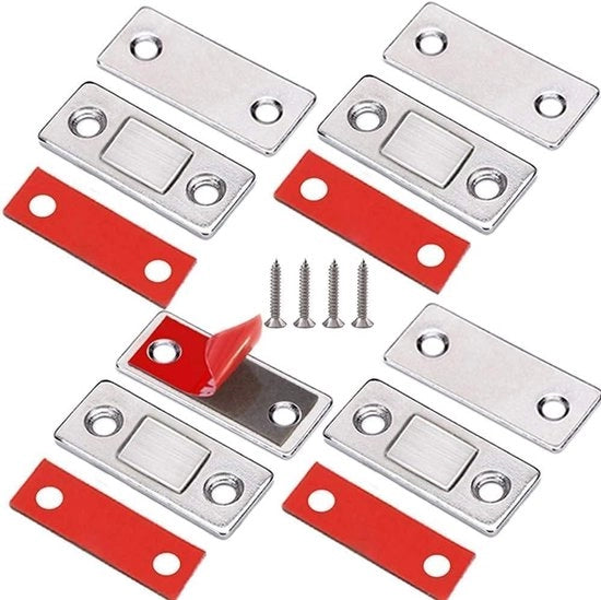 Slittone Magnetico per Porta Armadio - Magnete per Cucina - Slittone Magnetico Robusto - Installazione Facile