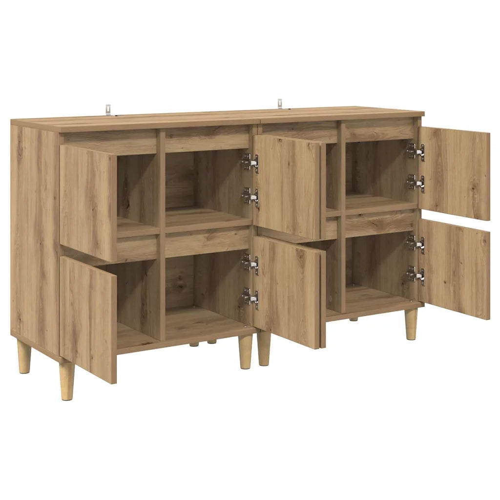 Credenza | Sideboards 2 pcs Rovere artigianale 60 x 35 x 70 cm