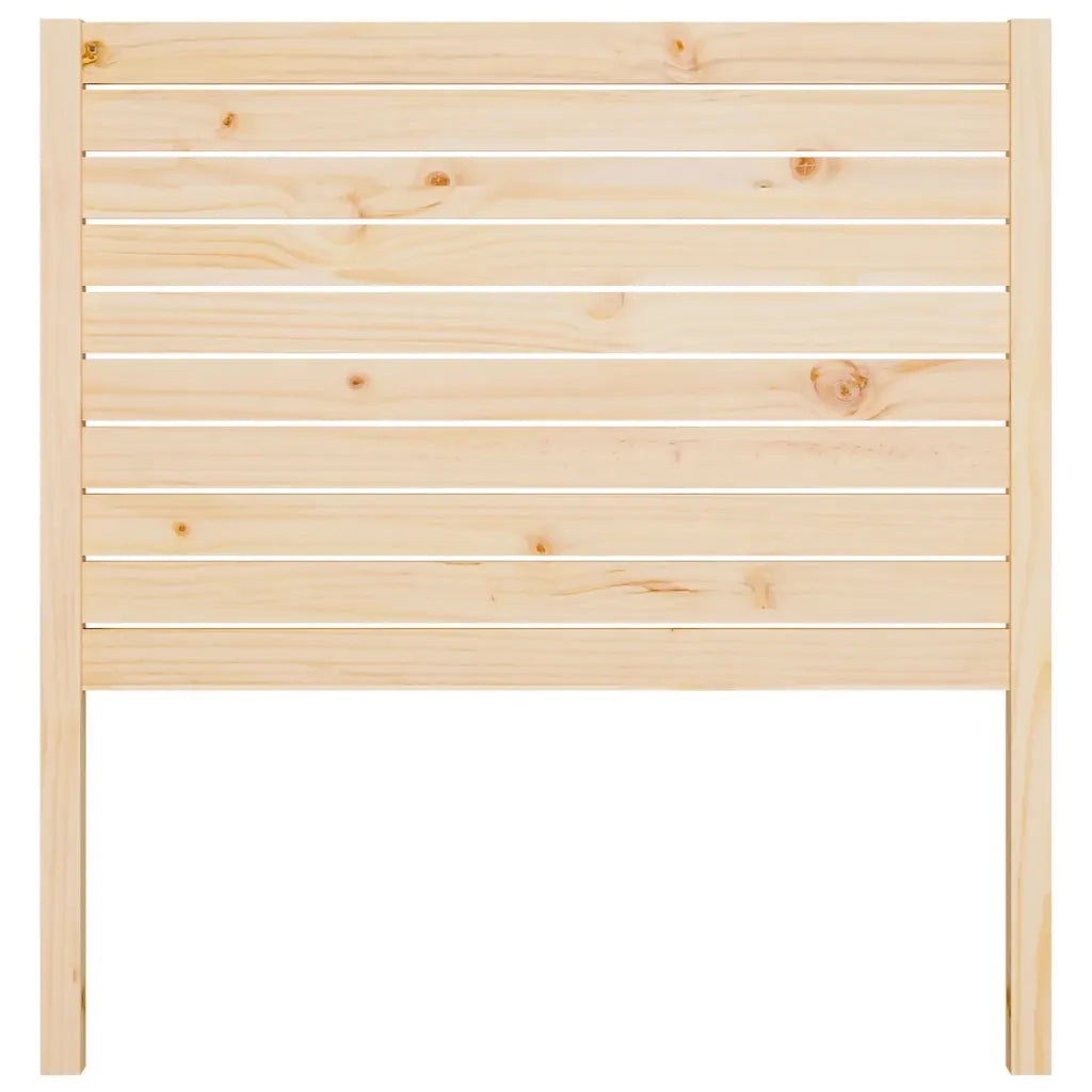 Testiera per Letto 81x4x100 cm in Legno Massello di Pino 818995