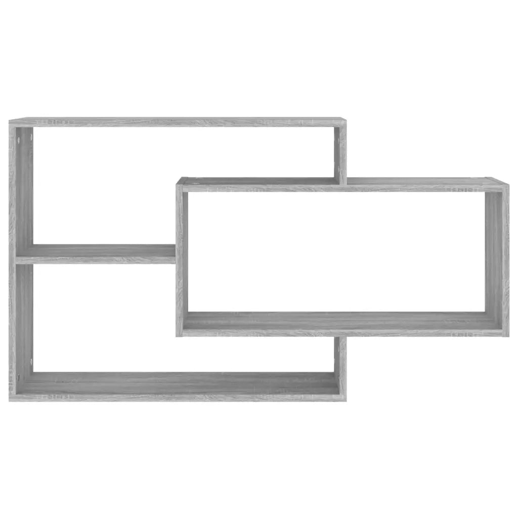 Mensola a Muro Grigio Sonoma 104x20x58,5 cm Legno Multistrato cod mxl 33270