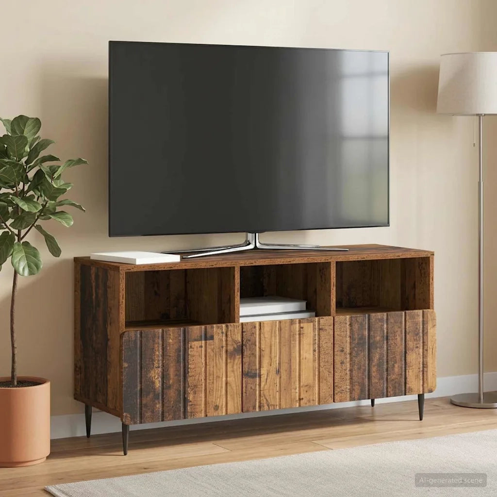 Mobile TV Legno antico 102 x 34,5 x 50 cm Legno ingegnerizzato 894453
