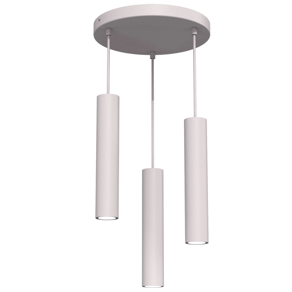 Lampada a sospensione Raito 3xGU10 cashmere Luminex