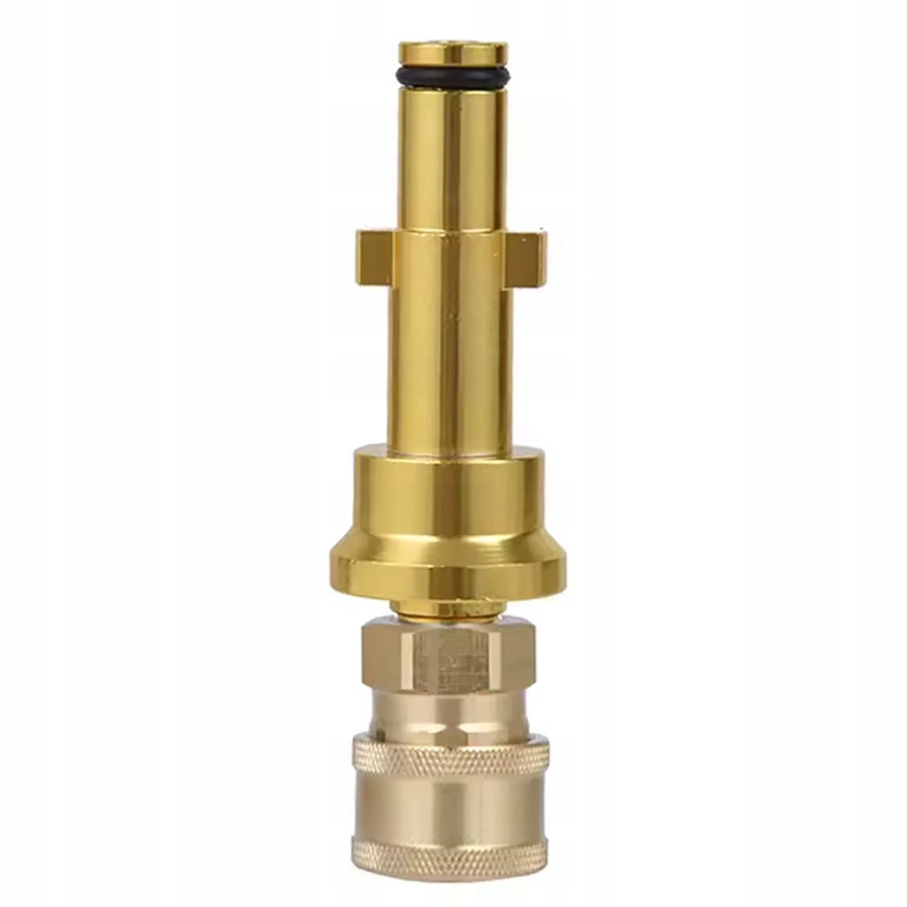 Adattatore in Ottone per Idropulitrici – Compatibile con Nilfisk, Gerni, STIHL, HUSQVARNA | Sgancio Rapido 1/4"