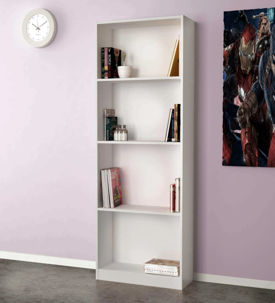 Libreria 4 piani in Legno Composito cm 58x25x165 - ANDY