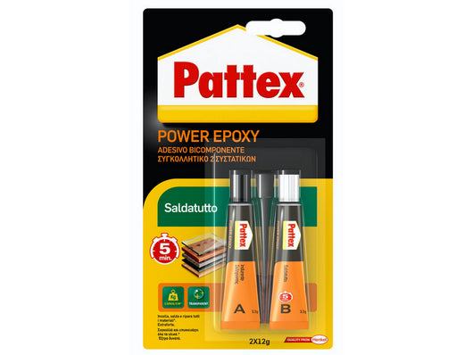colla pattex power epoxy saldatutto  gr. 24 cod:ferx.vit29796