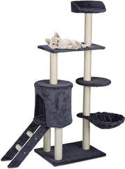 Albero per gatti - Albero da gioco per gatti - Albero per gatti con graffio
