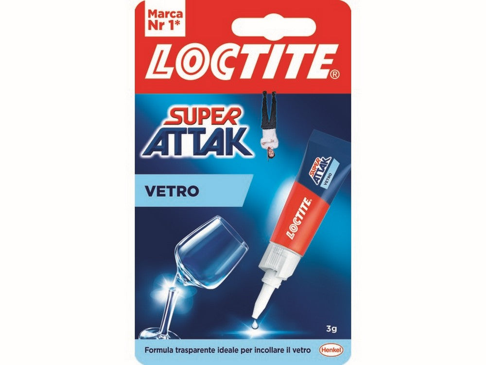 colla super attak vetro gr. 3 cod:ferx.vit2587