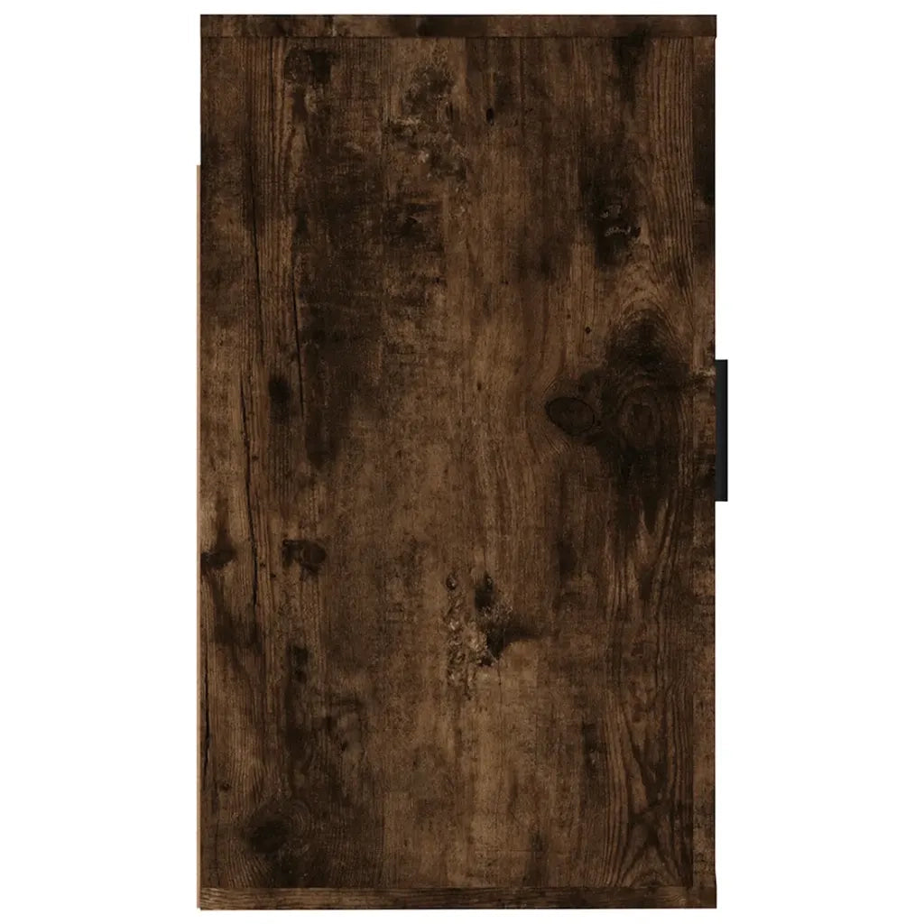 Mobile Porta TV a Parete Rovere Fumo 40x34,5x60 cm 816666