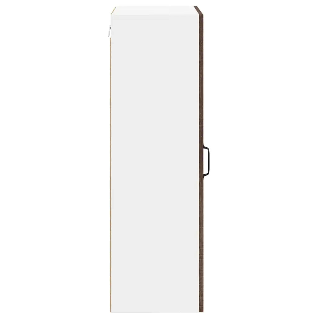 Armadietto a muro LUCCA Rovere Marrone 50 x 31 x 100 cm