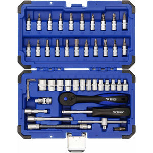 BRILLIANT TOOLS Set di Bussole 45 pz 1/4" Acciaio 426118