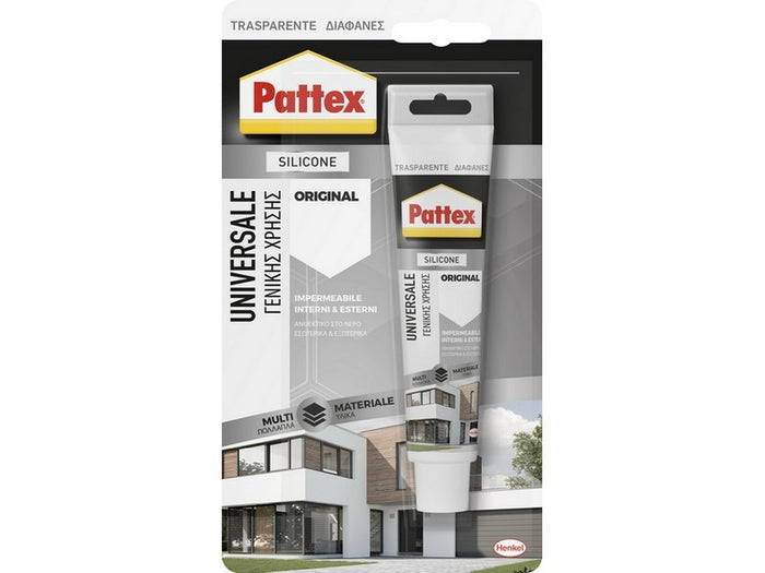 silicone pattex universale trasparente blister ml. 50 cod:ferx.vit748