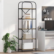 Libreria Rovere Sonoma 60 x 30 x 183 cm Legno multistrato 879852