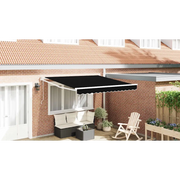 Tenda da Sole Nero 300 x 250 x 165 cm Poliestere 3330042