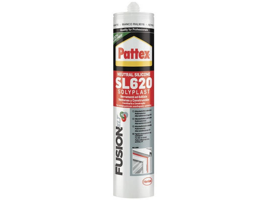 sigillante neutro serramenti ed edilizia pattex fusion sl620 ml. 300 - avorio ral 1013 cod:ferx.vit51325