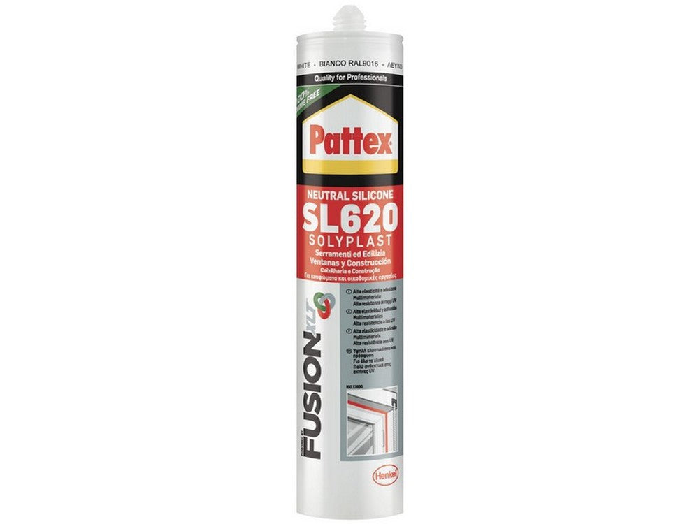 sigillante neutro serramenti ed edilizia pattex fusion sl620 ml. 300 - rame ral 8004 cod:ferx.vit51326