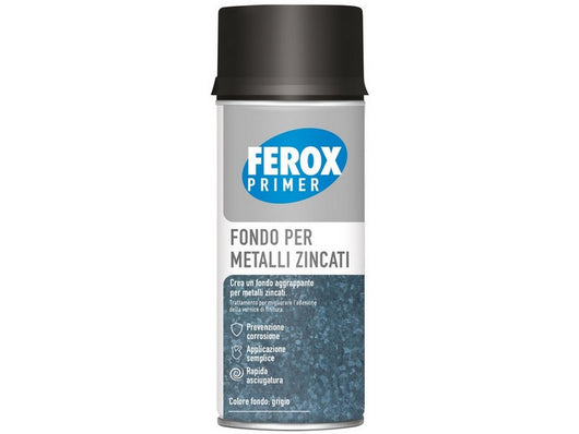 ferox fondo aggrappante per metalli zincati ml.400 cod:ferx.vit55234
