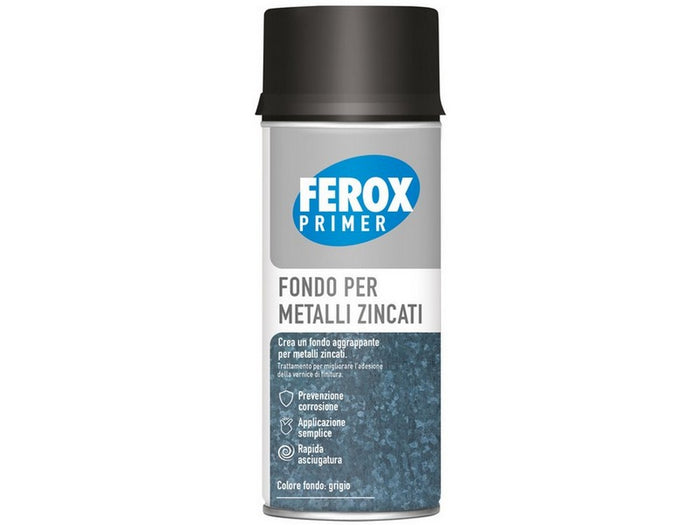 ferox fondo aggrappante per metalli zincati ml.400 cod:ferx.vit55234