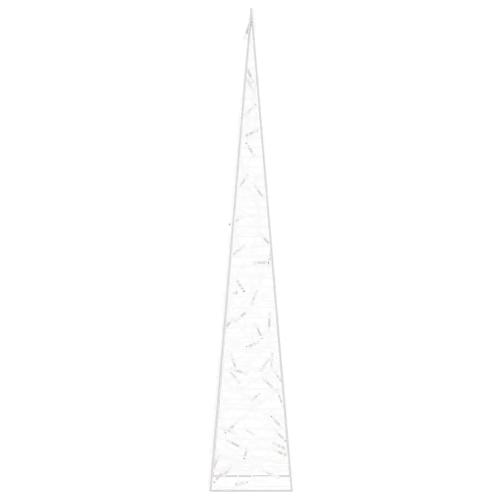 Cono di Luce LED Decorativo Acrilico Blu 90 cm 328961