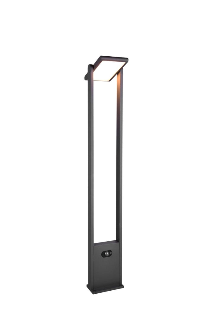 Paletto solare LED MALAWI Trio antracite 101 cm IP65