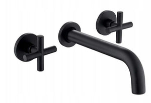 Rubinetto Da Incasso Rea Exit Black Mat