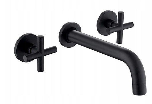 Rubinetto Da Incasso Rea Exit Black Mat