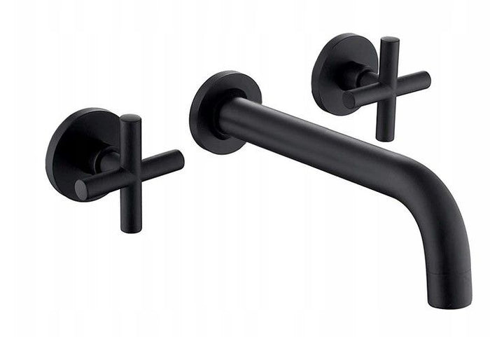 Rubinetto Da Incasso Rea Exit Black Mat