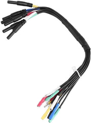 Set di Cavi di Test Universali per Oscilloscopio Diagnostico Auto 6 Canali (2,8mm Nero)