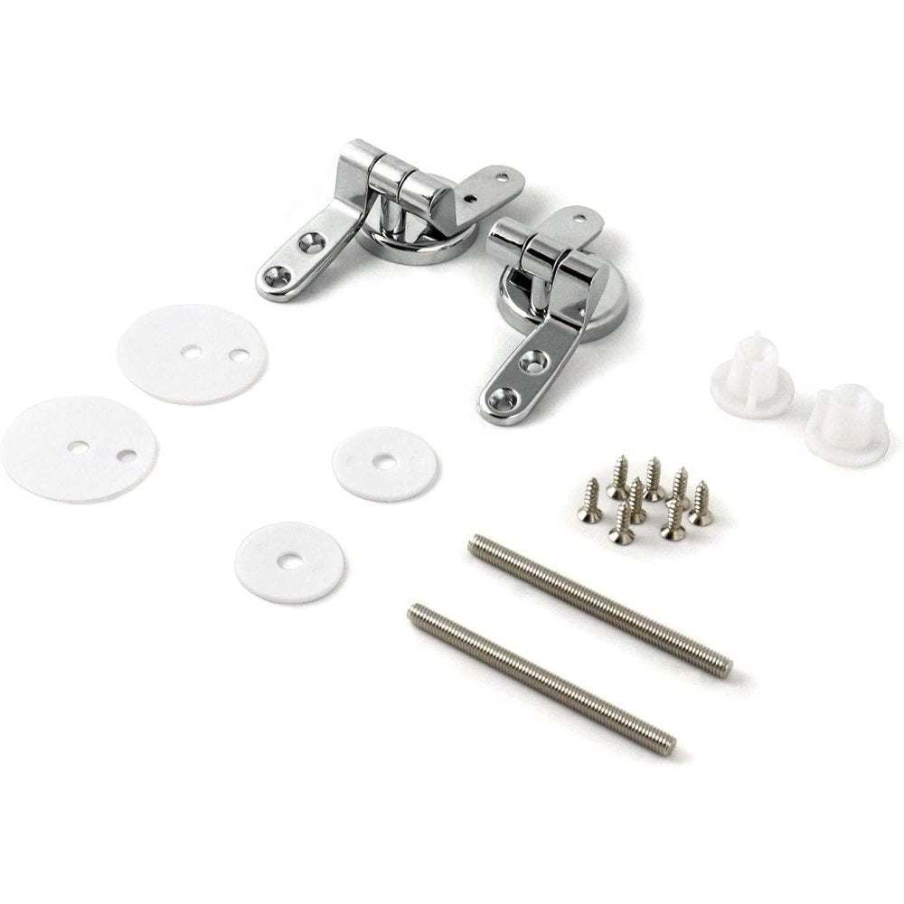 Qwork  bisagras asiento inodoro , bisagra de repuesto para asien