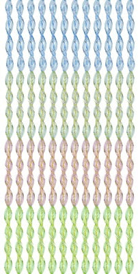 TENDA PLASTICA TIPO EUROPA 125x230 MULTICOLOR