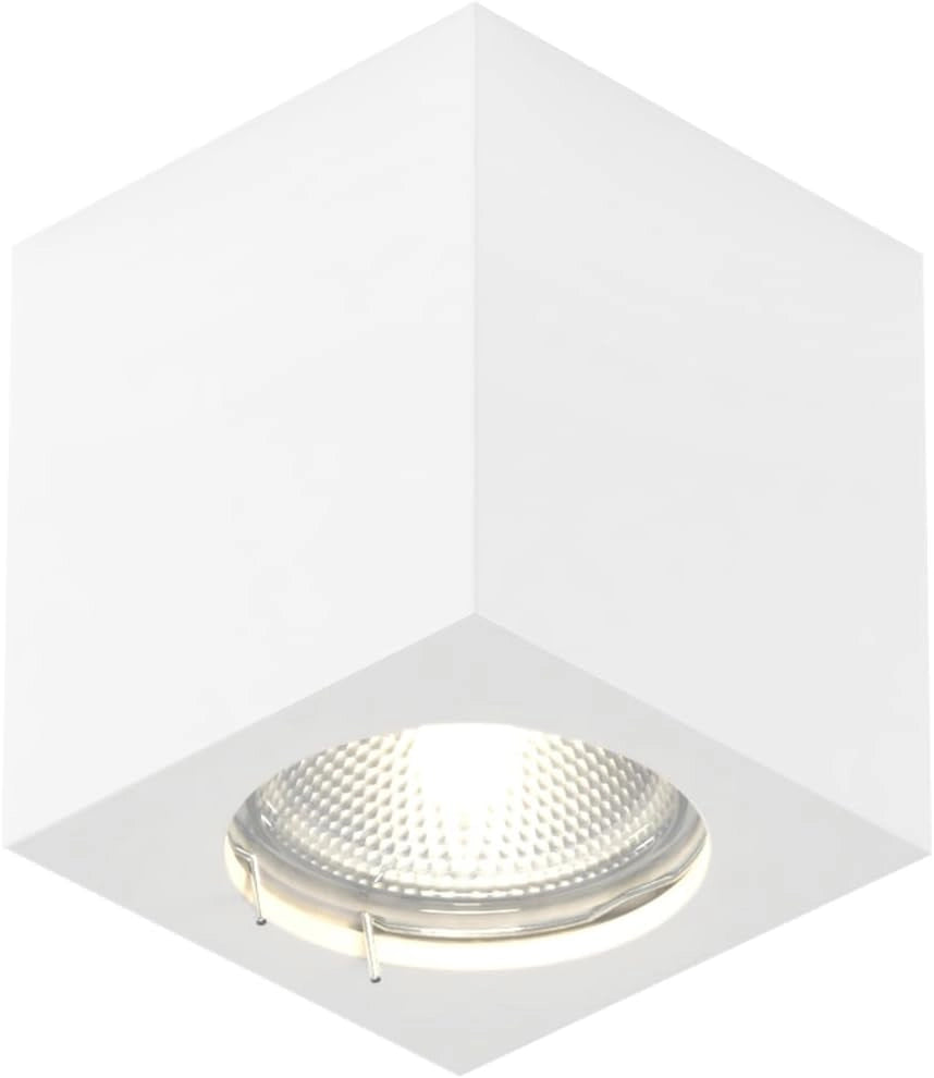 ZMH Lampada da soffitto plafoniera LED bianca GU10 faretto da incasso per soggiorno interno