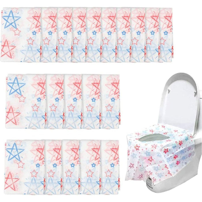 Fumanduo 20pcs copriwater usa e getta sedile wc monouso copriwat