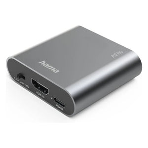 Convertitore audio hama 00205100 ae90 hdmi audio extractor gray