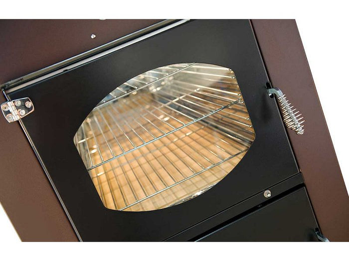 Forno da esterno Garden 80 marrone Rossofuoco con carrello integrato