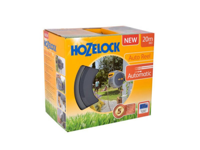 Avvolgitore Automatico Tubo Acqua Hozelock Auto Reel con 10 metri di tubo flessibile