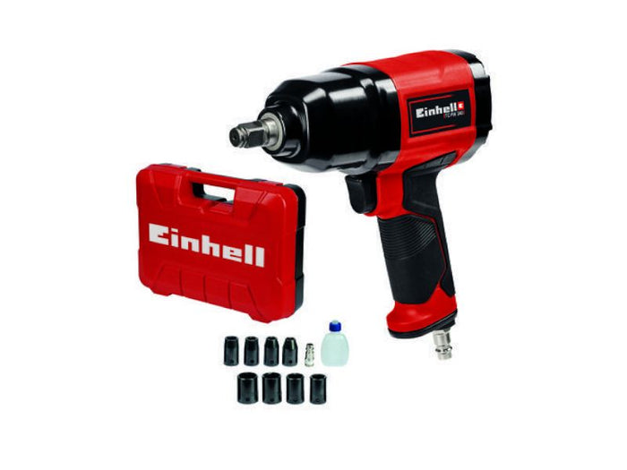 Avvitatore a percussione pneumatico Einhell TC-PW 340 8 bussole incluse 340 Nm