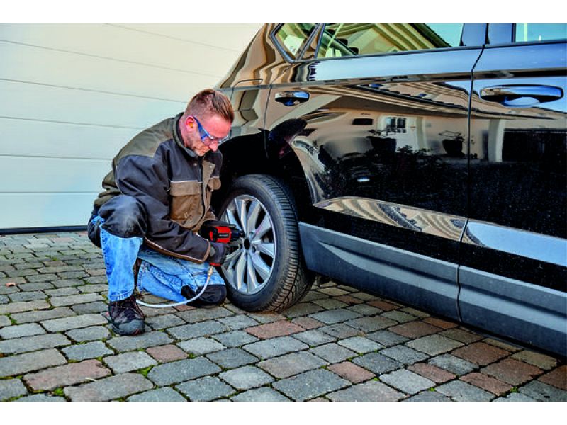 Avvitatore a percussione pneumatico Einhell TC-PW 340 8 bussole incluse 340 Nm