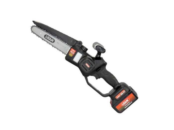 Potatore Lisam SG 21 con 2 Batterie da 21V e 4Ah e Barra da 20cm