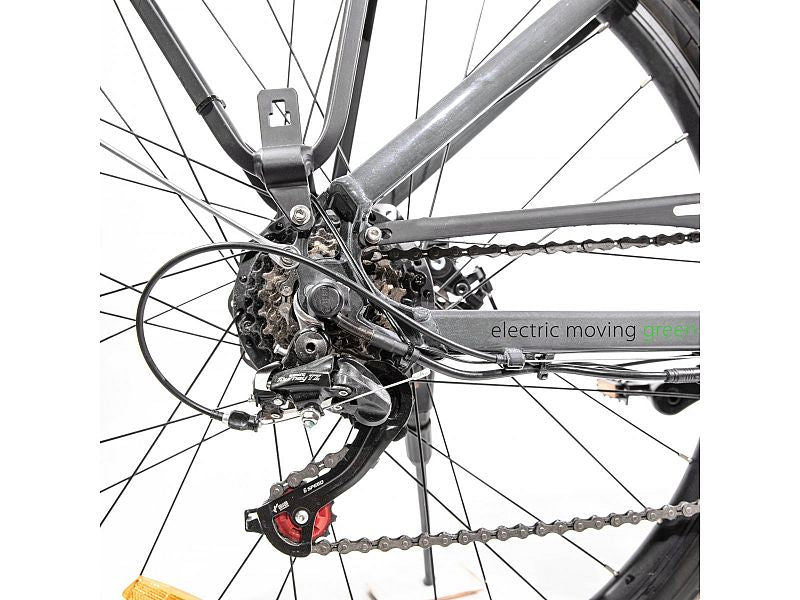 Bicicletta elettrica 36V 13Ah King EMG pedalata assistita autonomia 80Km