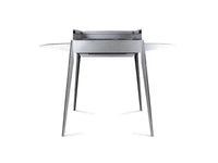 Barbecue a carbone Lisa Etna F portatile in ferro alluminato 60x40cm